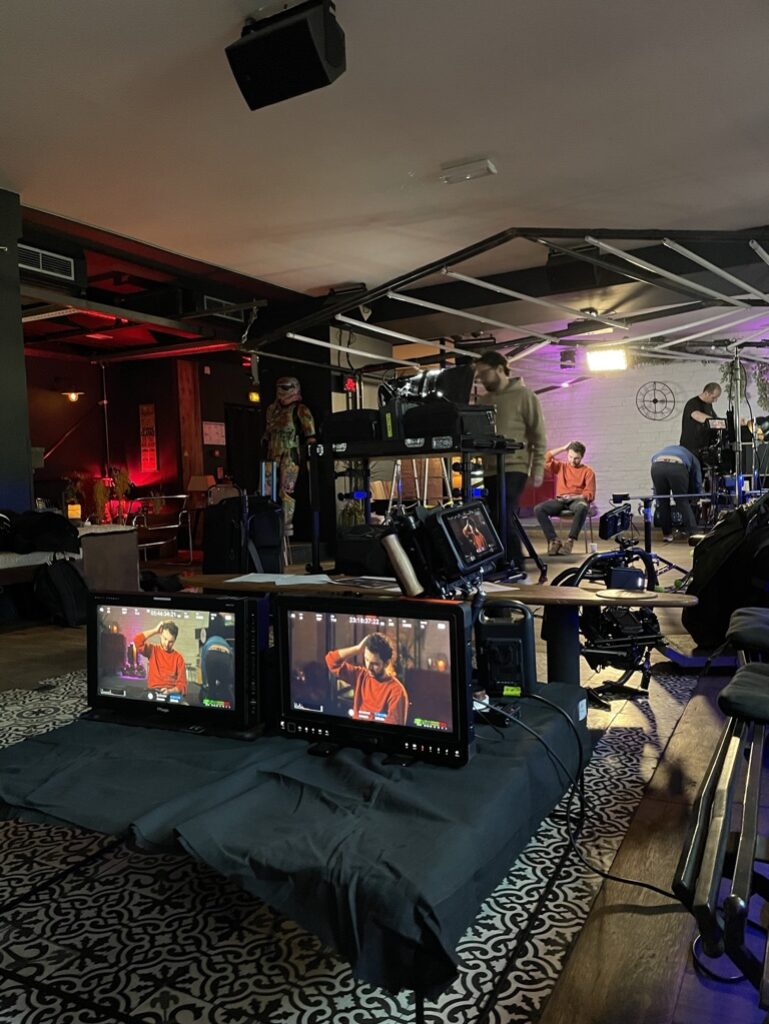 Tournage à la Maison Sage