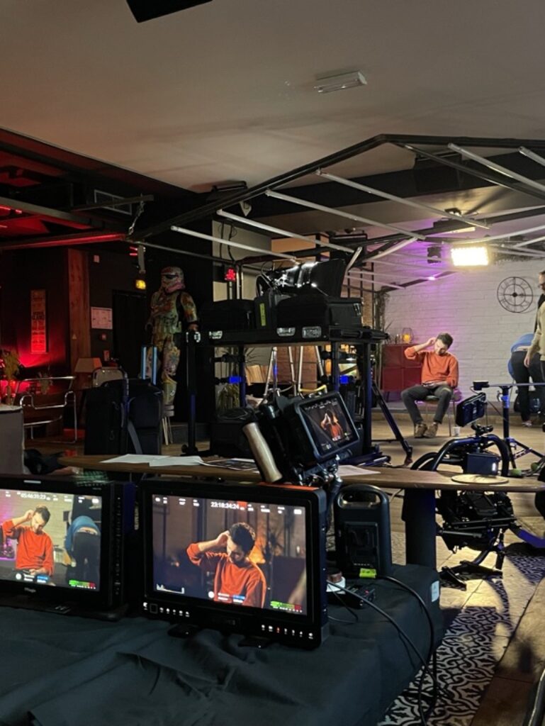 Tournage à la Maison Sage