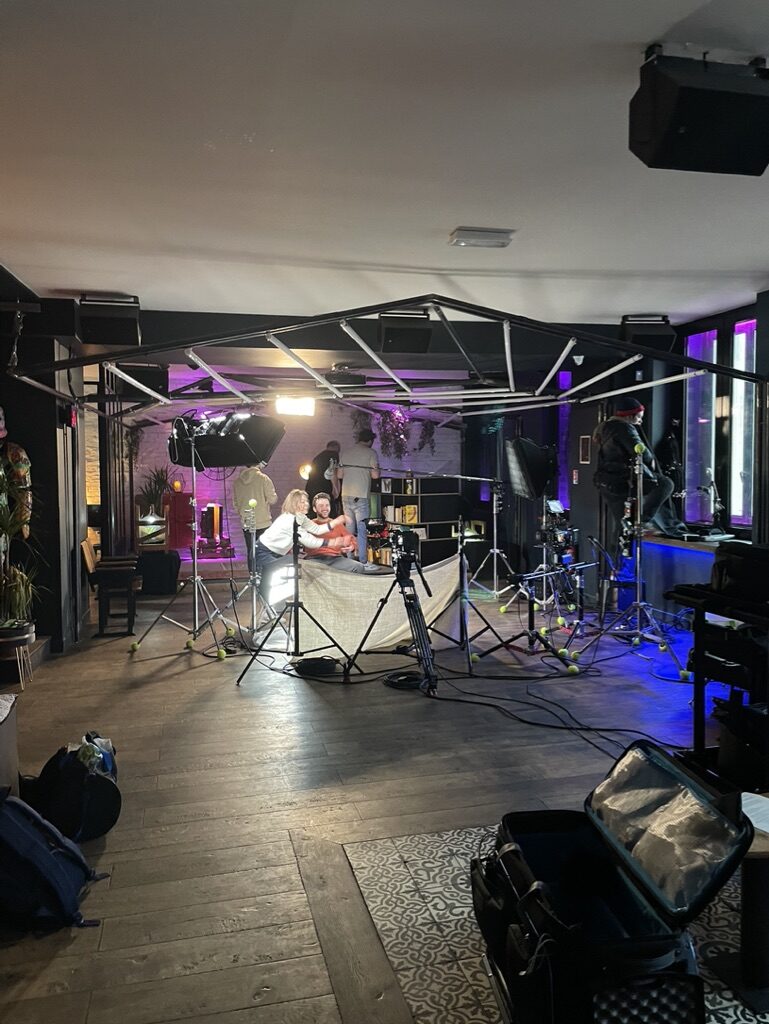 Tournage à la Maison Sage