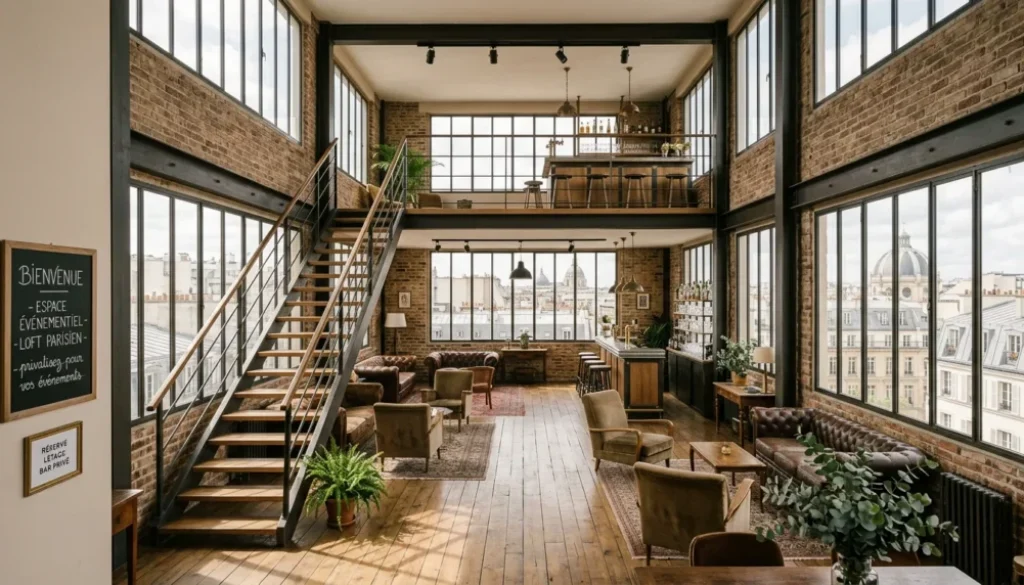 Lieu événementiel design et modulable au centre de Paris