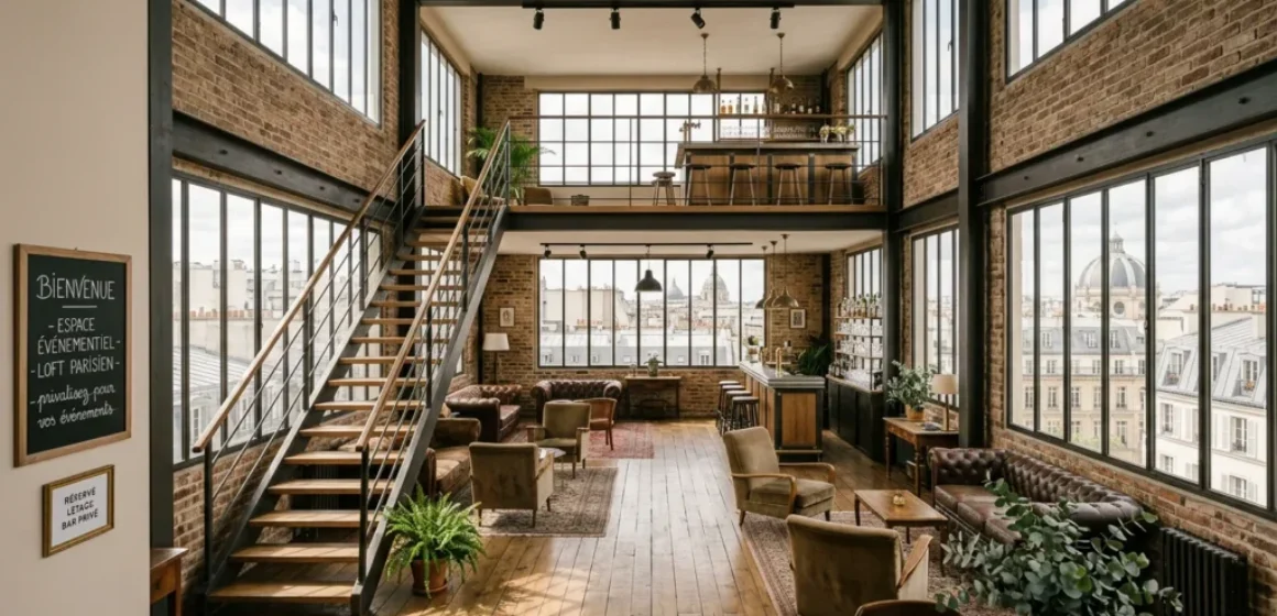 Lieu événementiel design et modulable au centre de Paris
