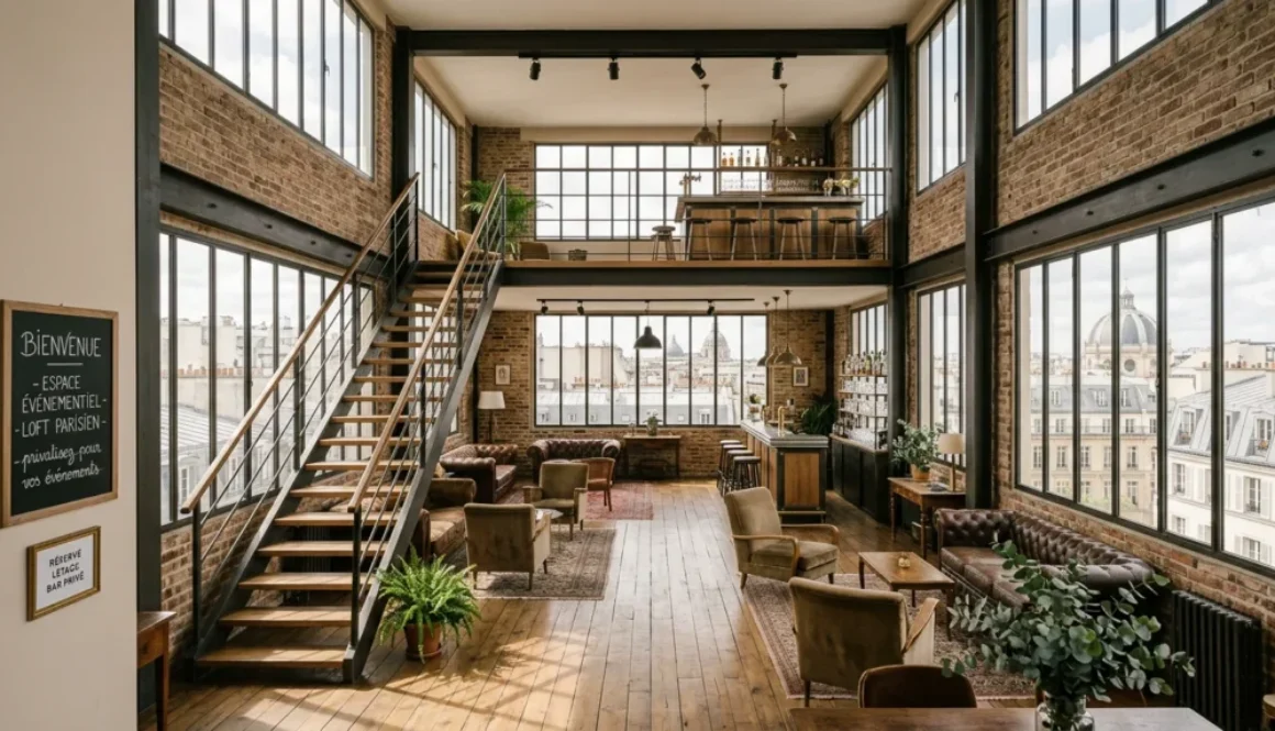 Lieu événementiel design et modulable au centre de Paris