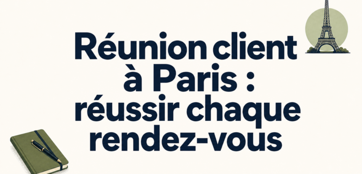 Loft design parisien aménagé pour une réunion client professionnelle