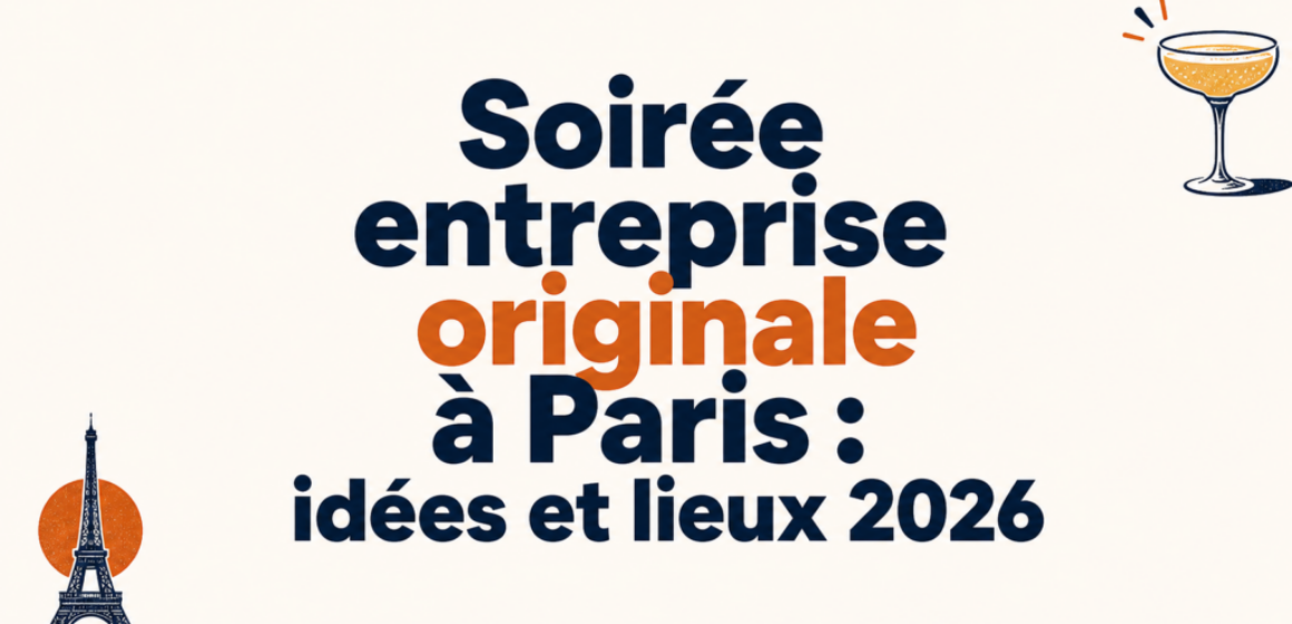 Loft design immersif parisien aménagé pour une soirée d'entreprise