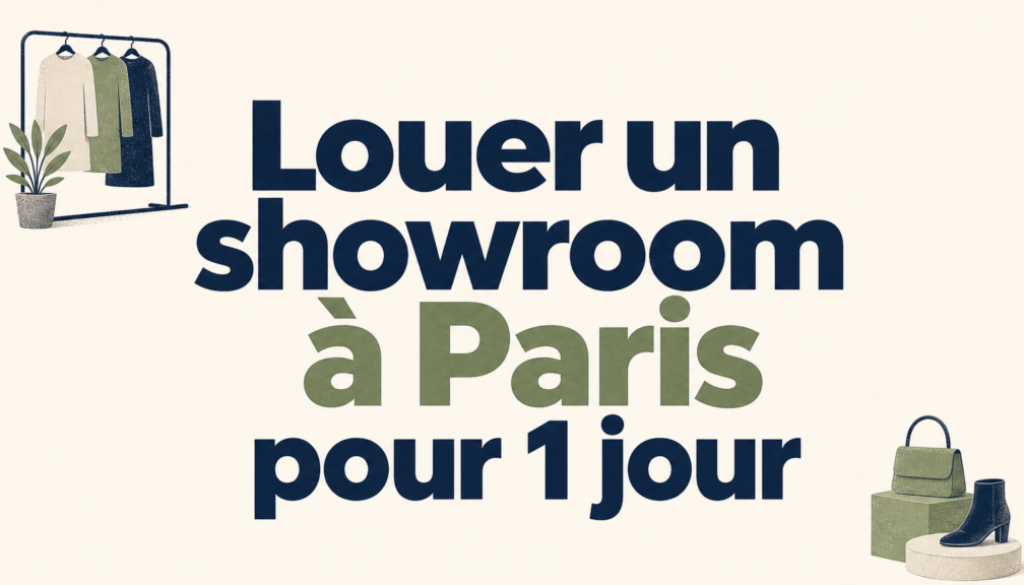 Loft événementiel parisien aménagé pour un showroom d'une journée
