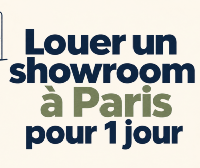 Loft événementiel parisien aménagé pour un showroom d'une journée