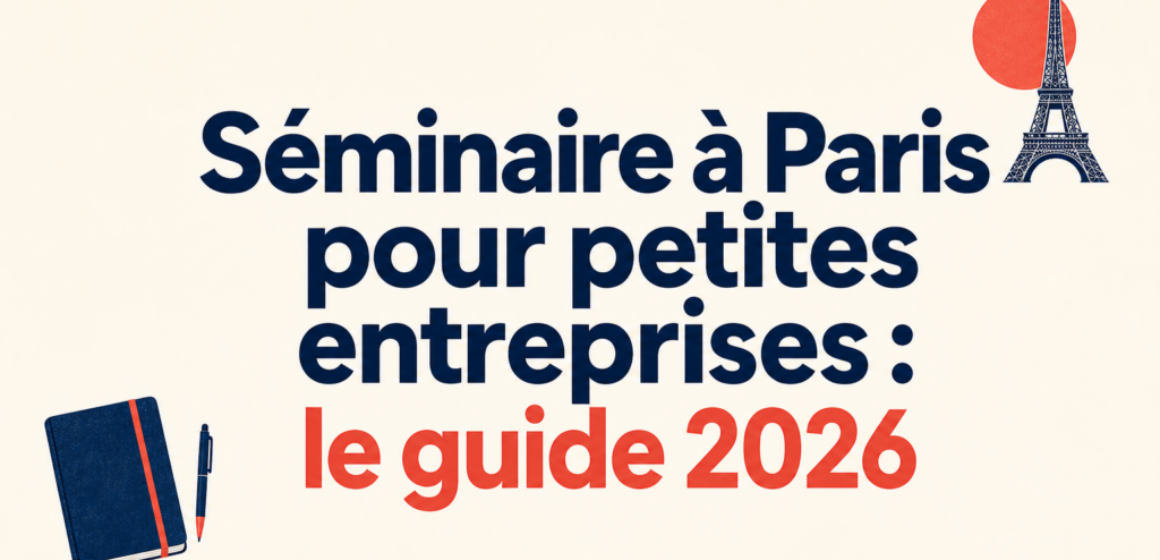 Petite equipe reunie dans un loft parisien pour un seminaire d'entreprise