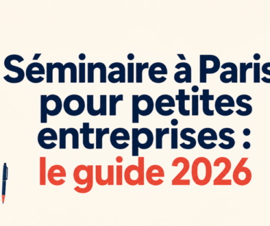 Petite equipe reunie dans un loft parisien pour un seminaire d'entreprise