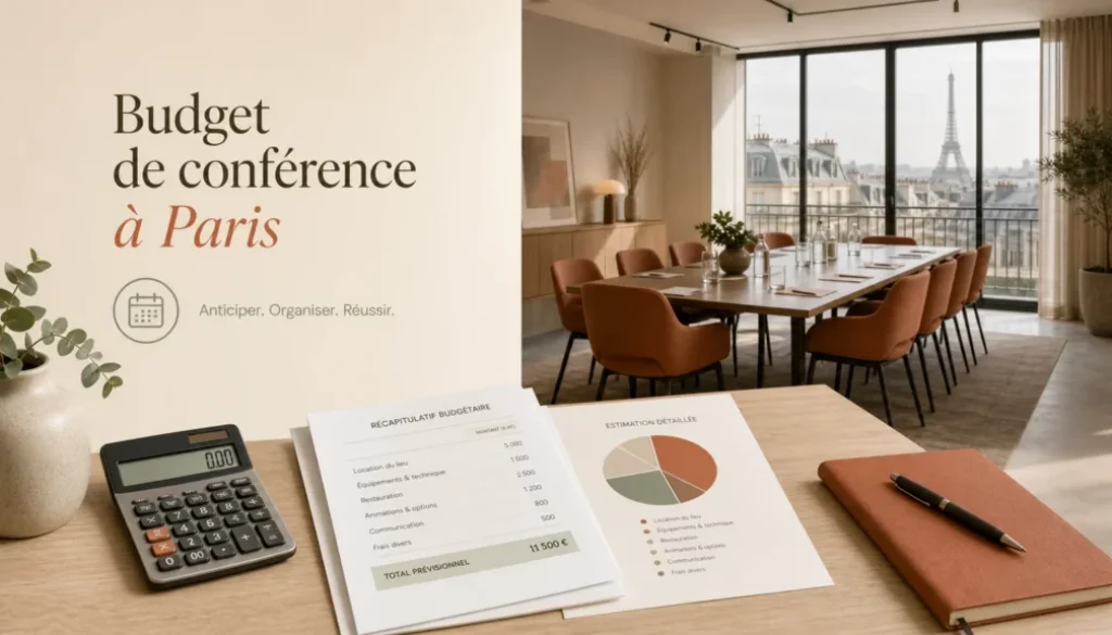 Budget prévisionnel d’une conférence d’entreprise à Paris