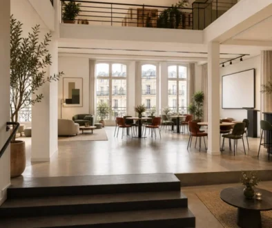 Loft événementiel parisien modulable pour une réception professionnelle