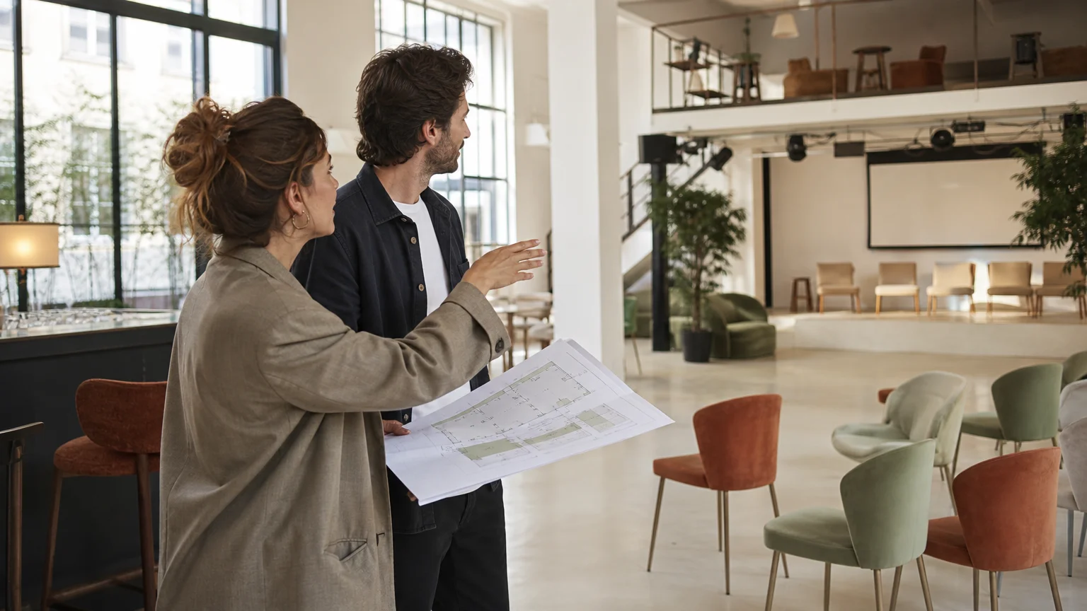 Visite d’un lieu événementiel avant une réservation à Paris