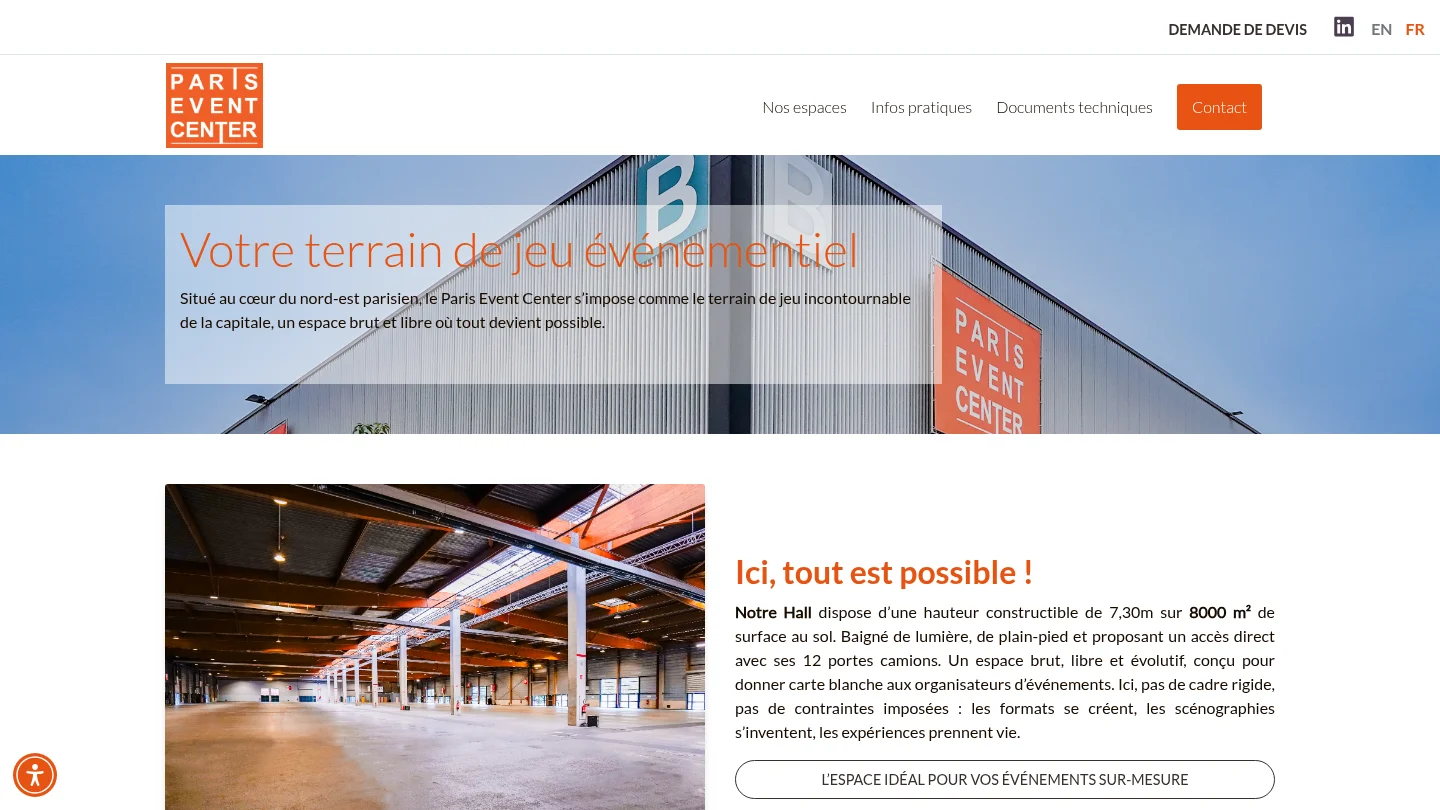 Paris Event Center